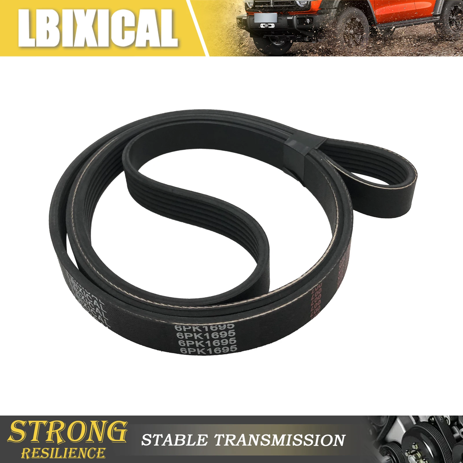 

Ремень LBIXICAL для Ford 04 2.0L, 11-12 5.0L & 93 Dodge 3.3L & 15-16 Kia 3.3L ++