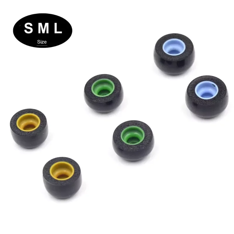 

Replacement Memory Foam Ear Tips TWS Earbuds Earphone Sleeve for Jabra Elite 65t S ONY WF-1000XM3 Earphone Accessories