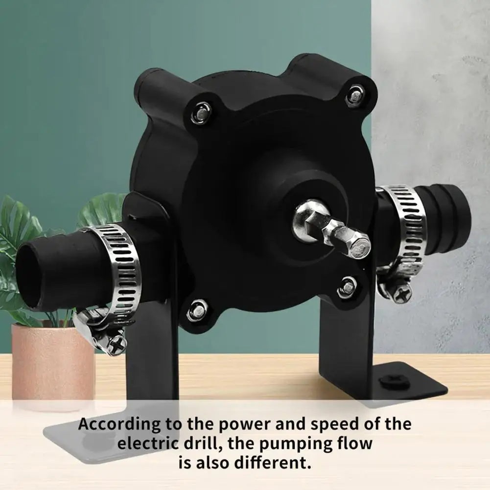 Микро самовсасывающий насос бытовой водяной постоянного тока с ручной дрелью