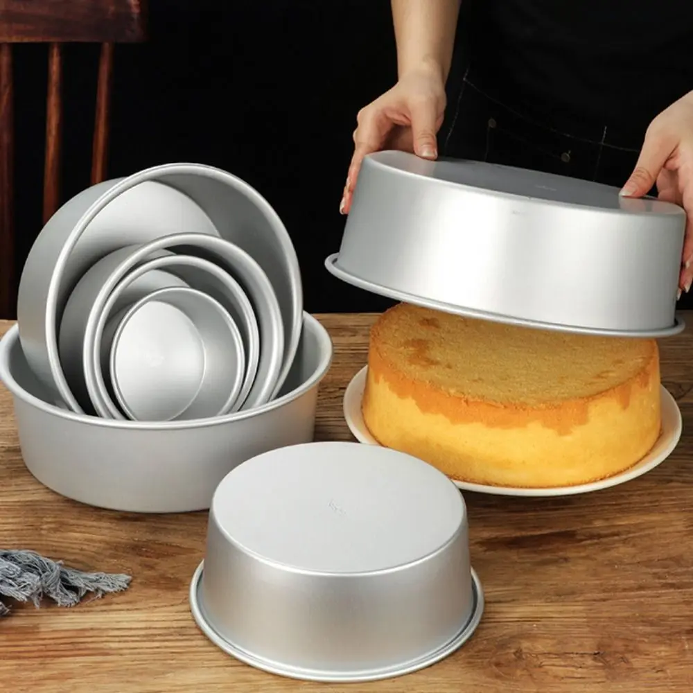 

Round Cake Mould Cheesecake Pan Pattern Alloy DIY Removable Bottom Mold Template Non Stick Baking Tools Bakeware 4/5/6/7/8 Inch