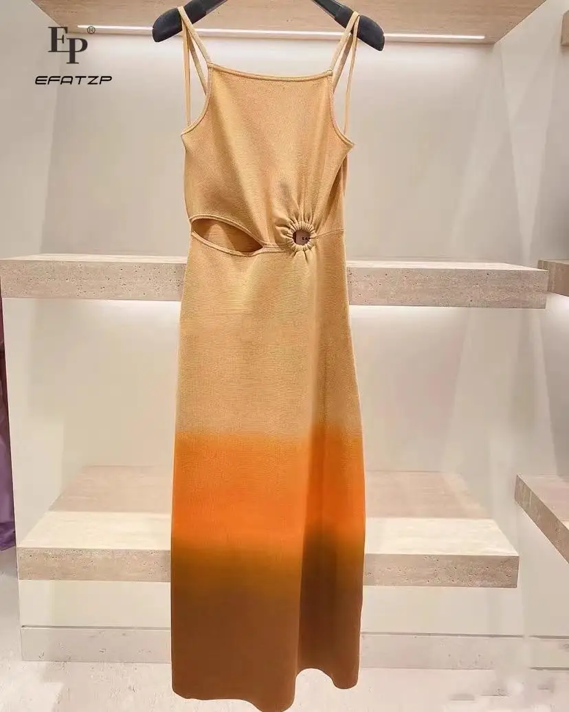 

EFATZP Women Patchwork Halter Maxi Dress Casual Sexy Sleeveless Vacation Party Dresses