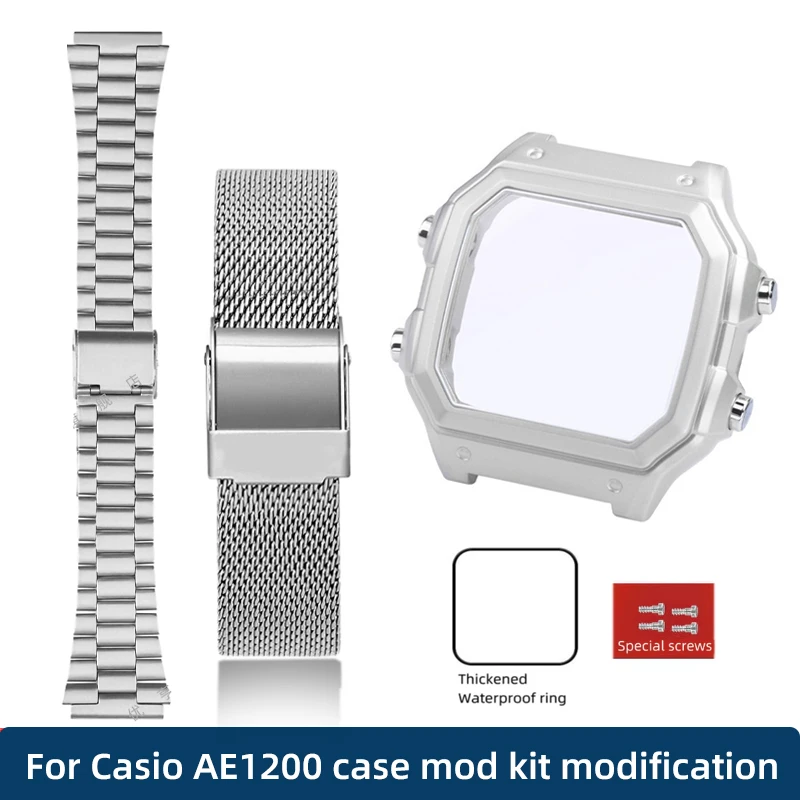 Цельнометаллический корпус для часов Casio AE1200
