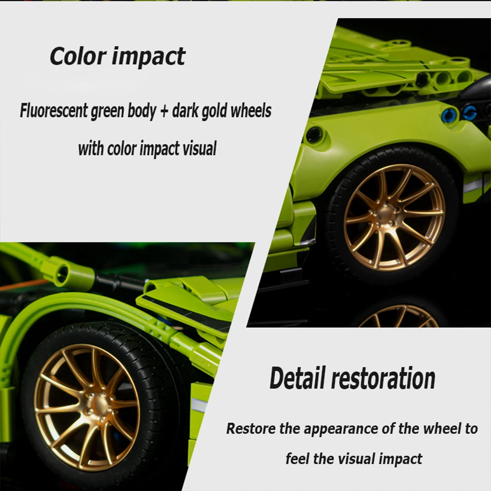 SY BLOCK 1254 шт. высокотехнологичный спортивный автомобиль знаменитая городская