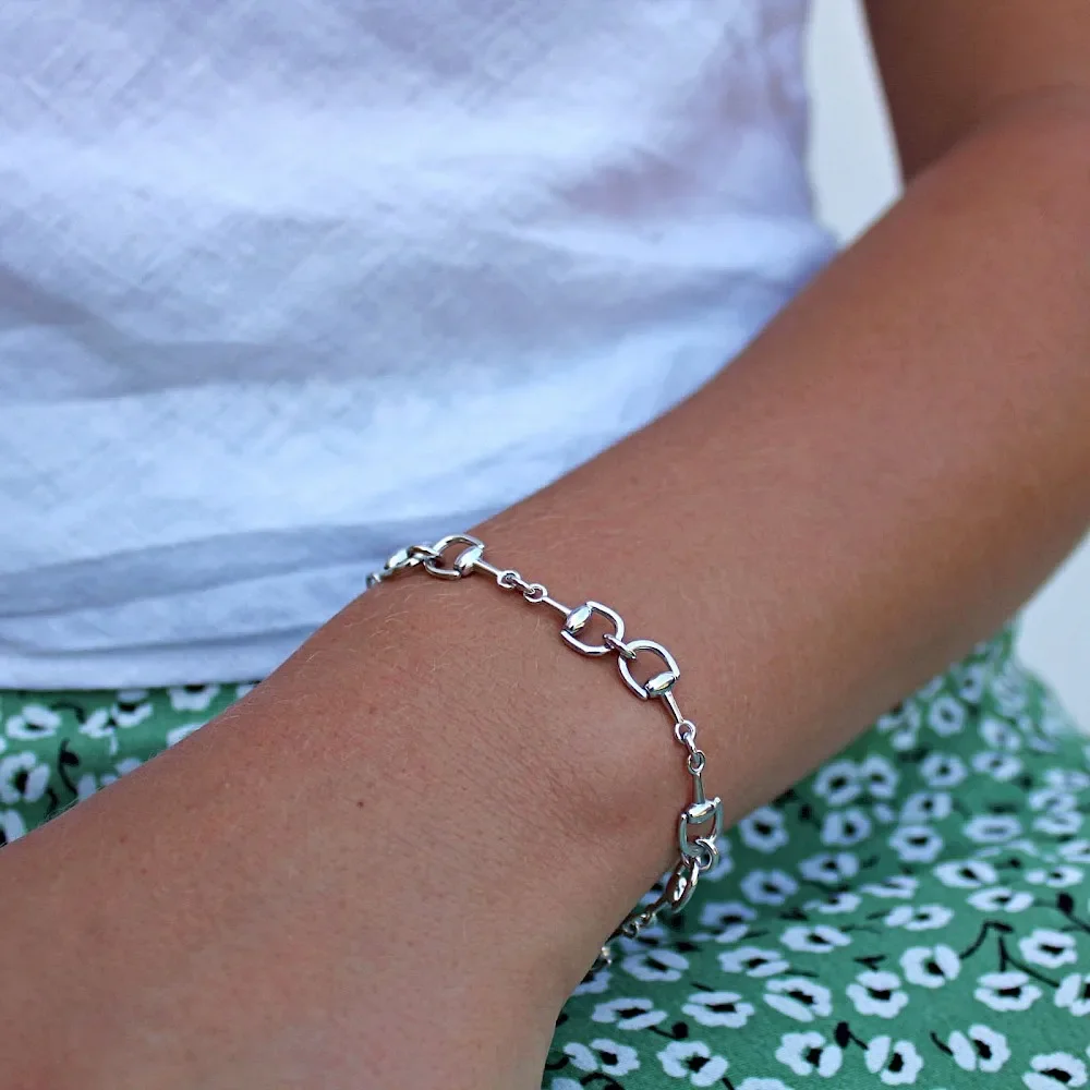 Женская Блестящая бижутерия из серебра 925 пробы 15 + 4 см