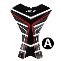 3d carbon look motorcycle tank pad protector decal stickers case for yamaha r1 tank