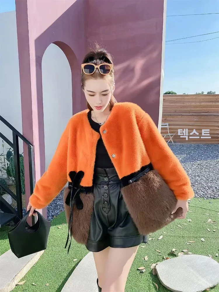 Верхняя одежда из меха для женщин. Высококачественные европейские товары. Осень