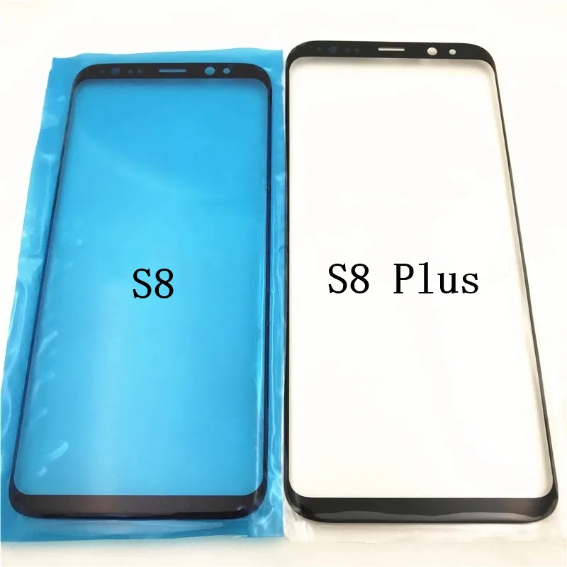 

Переднее стекло для Samsung Galaxy S8 S8 Plus S9 S10 S10 Plus 5G S10 S20 Plus S20, сменная внешняя стеклянная панель