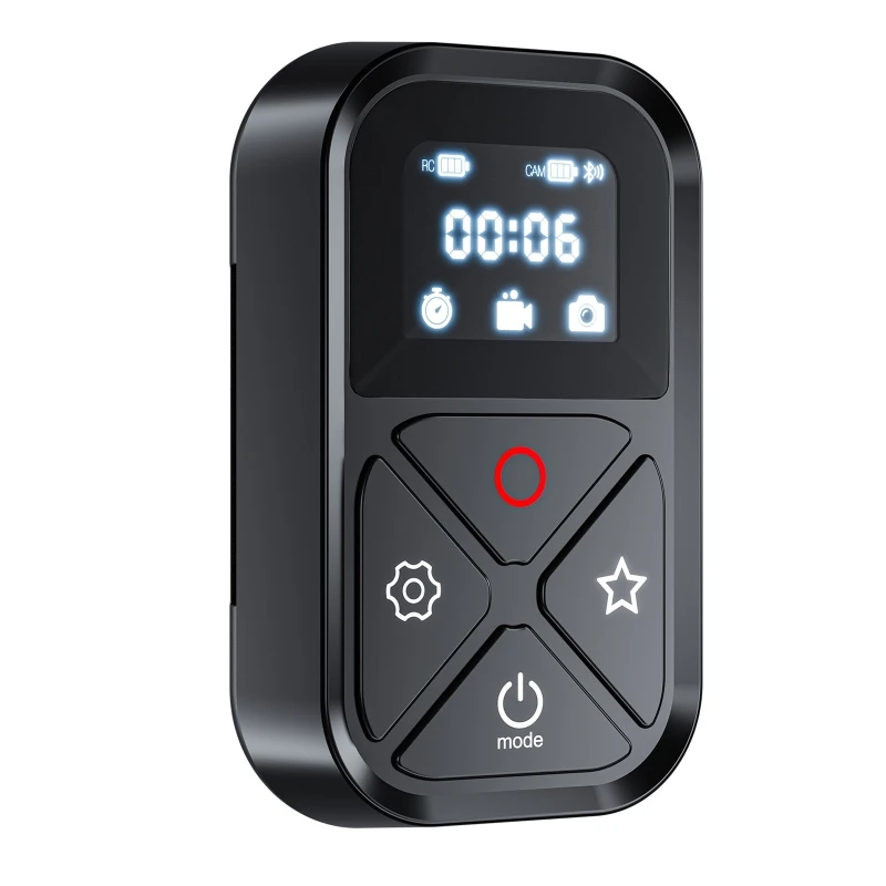 

Smart Remote Control Waterproof Camera Controller with LED Screen for Go Pro Hero 8/9/10 Max Bluetooth-compatible