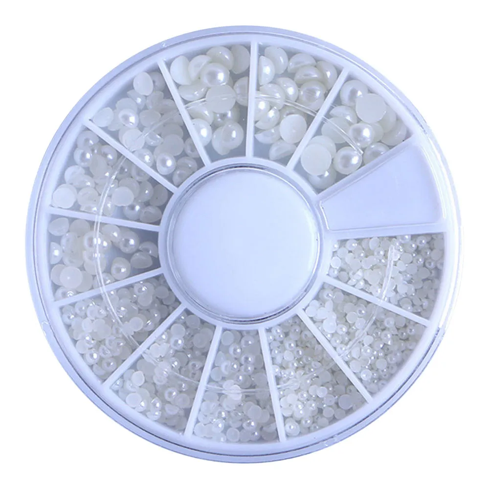 

Nagel Dekoration frauen Mode Kunst Zubehör Strass Glitters Perle Größe Mischen Maniküre Bohrer Strass Nagel Charme