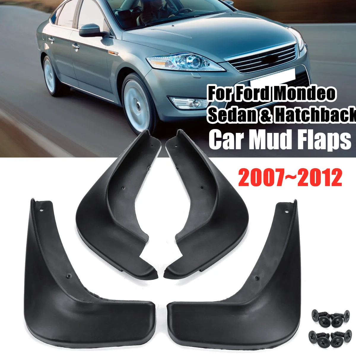 Брызговики Автомобильные для Ford Mondeo 4 2007 2008 2009 2010 2011 2012