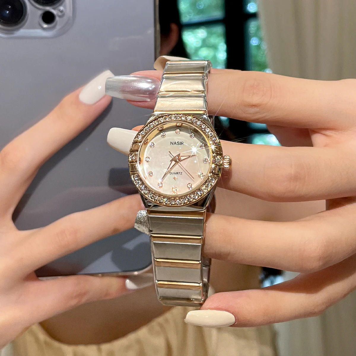 Новинка 2024 женские часы с созвездиями высококлассные Часы циферблатом полностью