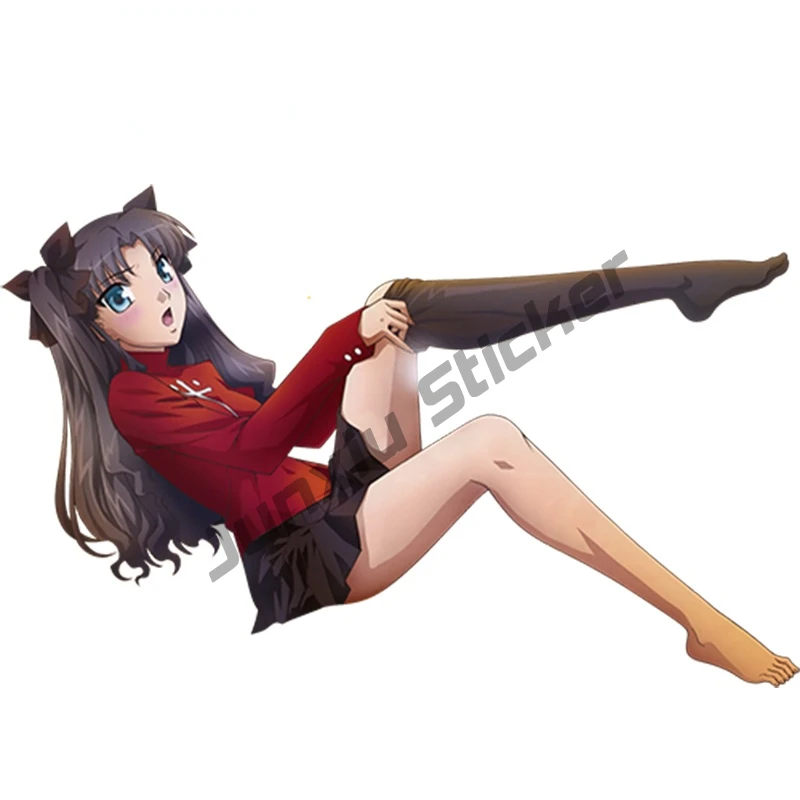 

Fate Stay Night Collection Cartoon Anime Car Stickers Styling for Bumper Camper Body Decals Door Waterproof Exterior PVC13x8cm
