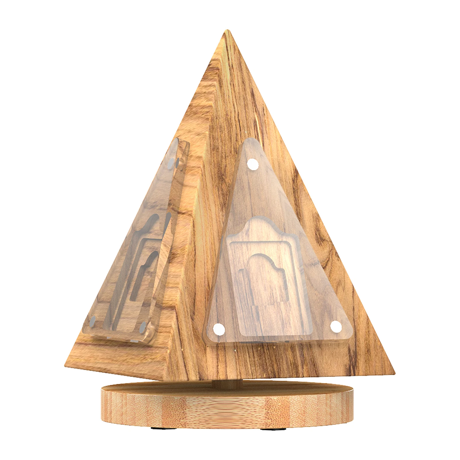 

Transparent Switch Game Card Case Portable Holder Cover Wooden Box For Switch NS Cards Magnet Protector Game Accessories