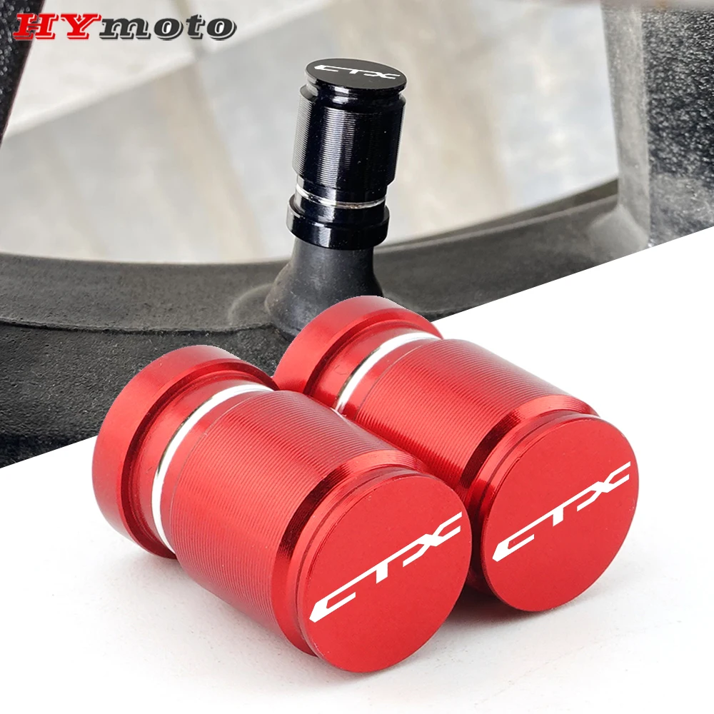 

For Honda CTX700 CTX700N CTX650TR CTX1300 CTX 650/TR 700/N 1300 Rim Motorcycle CNC Accessories Wheel Tire Valve Caps Stem Cover