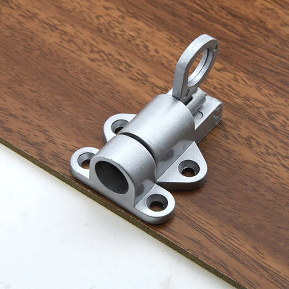 

Self Closing Latch Bolt Gate Security Pull Ring Spring Bounce Door Bolt Latch Lock Door Hardware Home Improvement