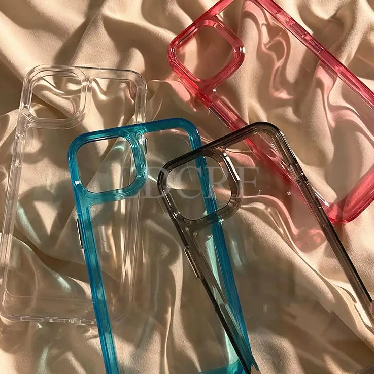 Для iPhone 14 Pro Max Чехол Силиконовый Прозрачный Противоударный ТПУ Новый Телефона 13 12