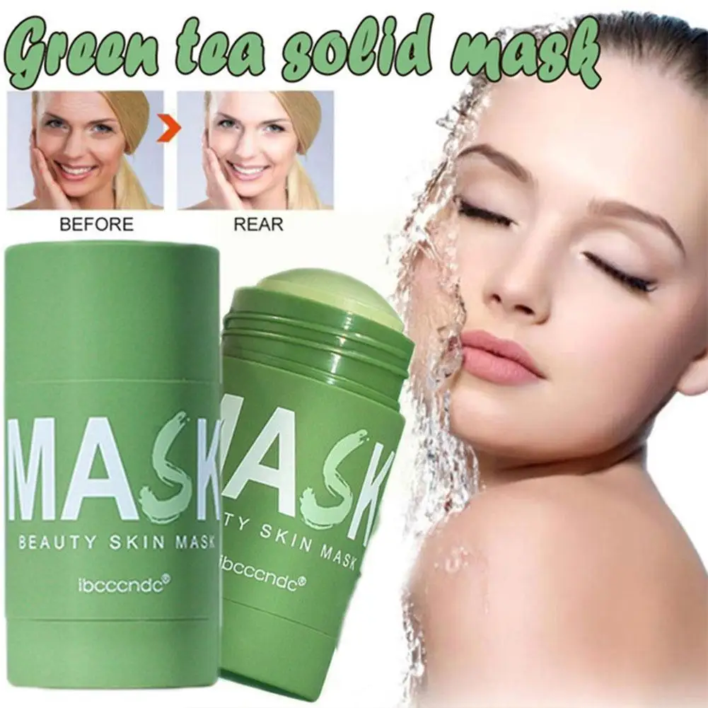 

Green Tea Clean Face Moisturizing Oil Control Blackhead Pores S Dirt Beauty Removal Care Acne Skin A1l2
