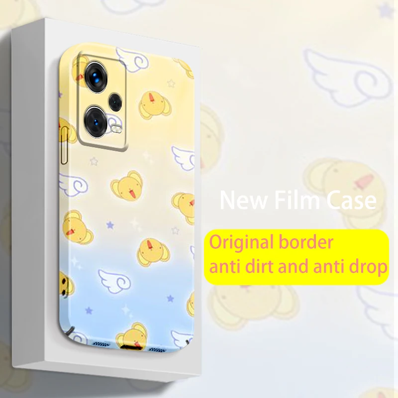 

Anime Card Captor Sakura For Redmi Note 12 11 11T 10 10S Pro Plus 5G K60 K50 K40 K30 9A Feilin Film Phone Case Hard Cover