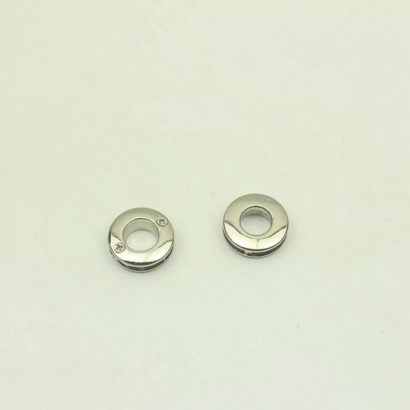 30pcs 10mm Dia. Metal O D Ring Eyelets Screw Buckles For Bag Belt Strap Dog Chain Buckle Clasp Bags Accessories Leather Crafts