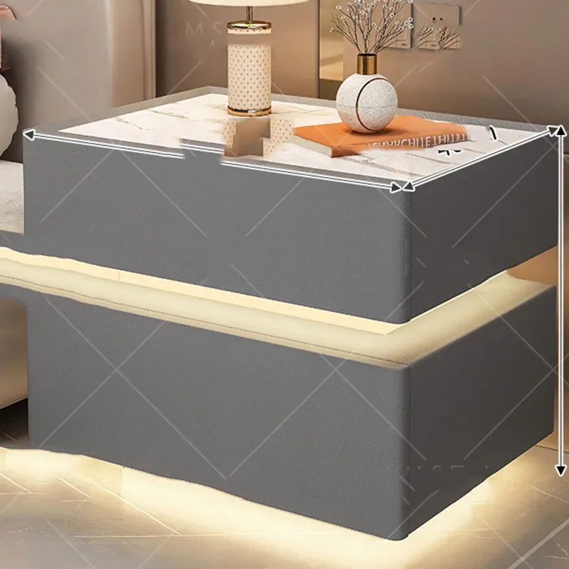 Модульная ночная тумбочка для спальни квадратные шкафы в скандинавском стиле