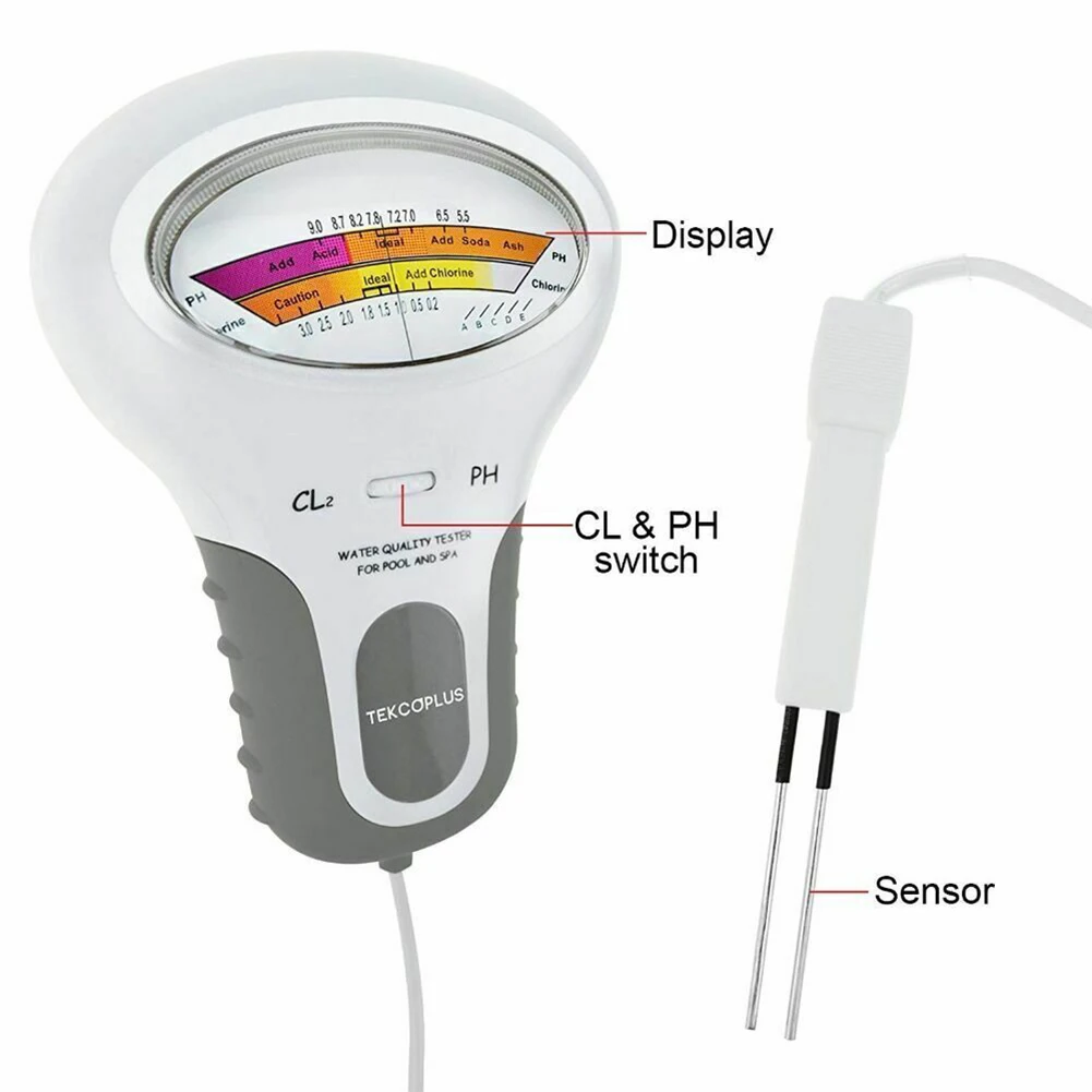 

Chlorine Tester Chlorine Meters With Instruction Manual Without Battery