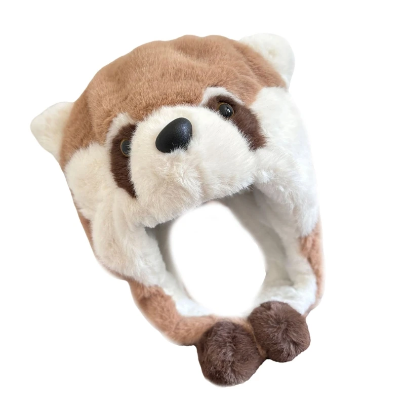 Прекрасная шапка Ailurus толстая флисовая с подкладкой меховая шапка-ушанка для