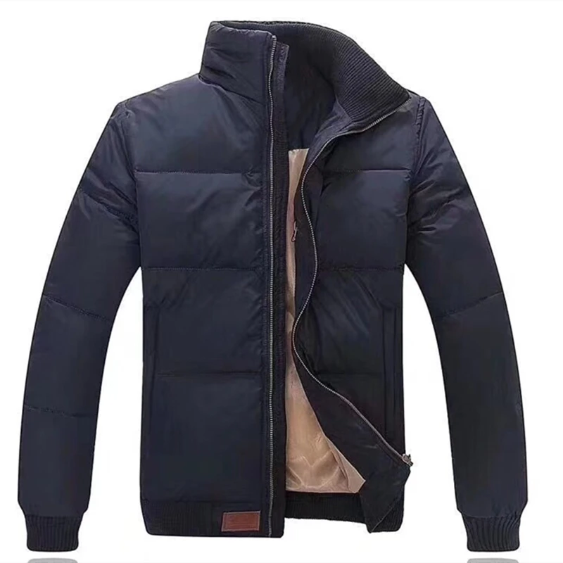 Autumn Winter Men's Multicolour RL Horse Jacket Male Casual Coat Down Cotton Slim Fit High Quality Warm Coat Classic Style