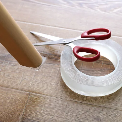 Нано-двусторонняя лента, сверхмощная, прочная, липкая, многоцелевая, многоразовая, водонепроницаемая, монтажная лента, прозрачные клейкие ленты