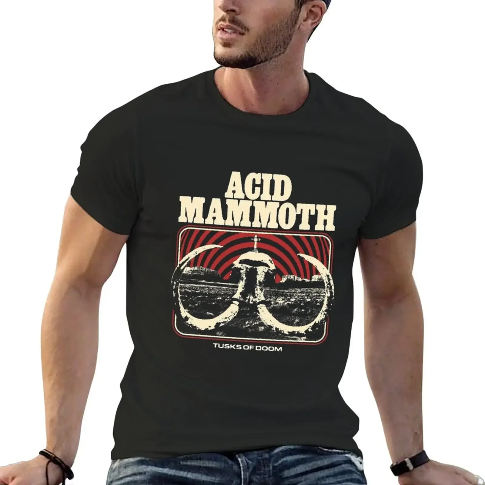 Футболка Best Trend Acid Mammoth Merchant кавайная одежда летние топы футболка с рисунком