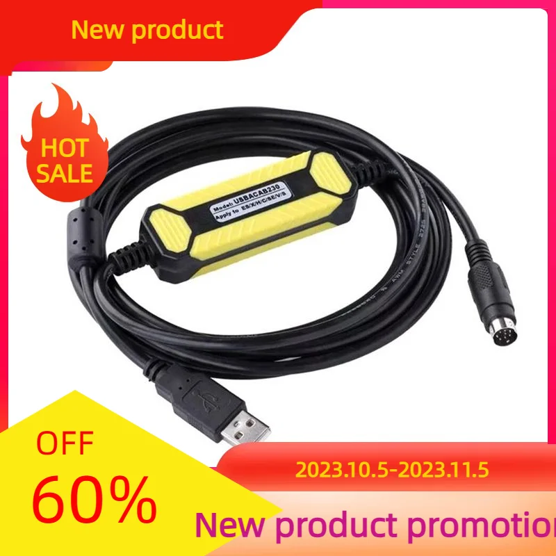 

Программируемый кабель PLC, кабель передачи данных USBACAB230 серии DVP Es EX EH EC