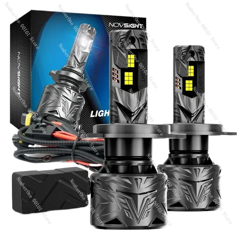Novsight N70 240W 50000Lm H11 H4 H7 9005 9006 LED Headlight Bulb For Car Super Bright Led Light Canbus Auto Accessories