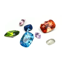mixed colors k9 crystal large rhinestones crystal glass pointed back rhinestone for jewelry making diy 3128
