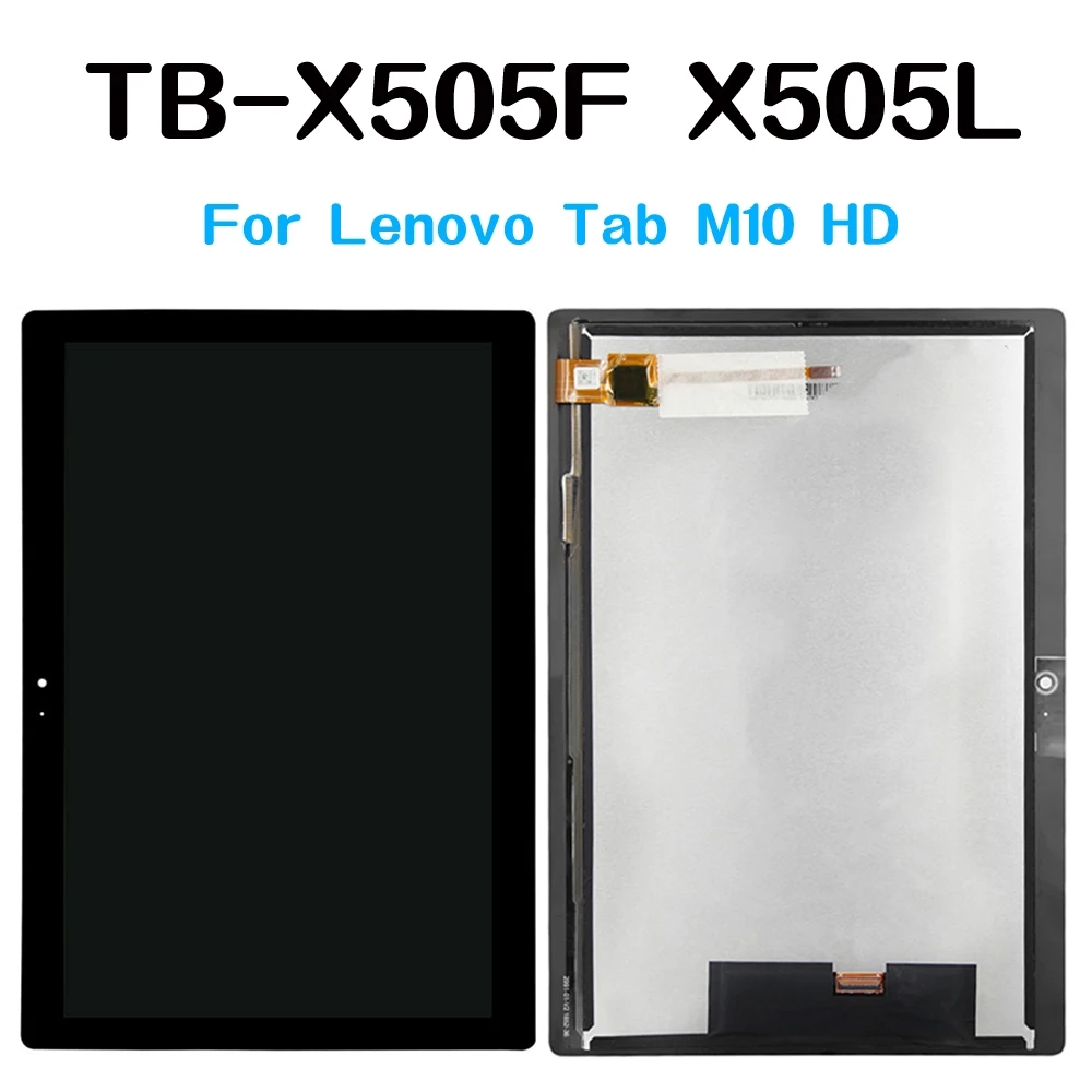 10.1” For Lenovo Tab M10 HD TB-X505N X505F TB-X505L X505R LCD Display Touch Screen Digitizer Assembly