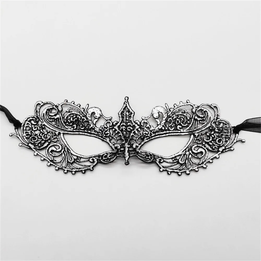 Женская Сексуальная Ажурная маскарадная бронзовая маска для лица принцесса
