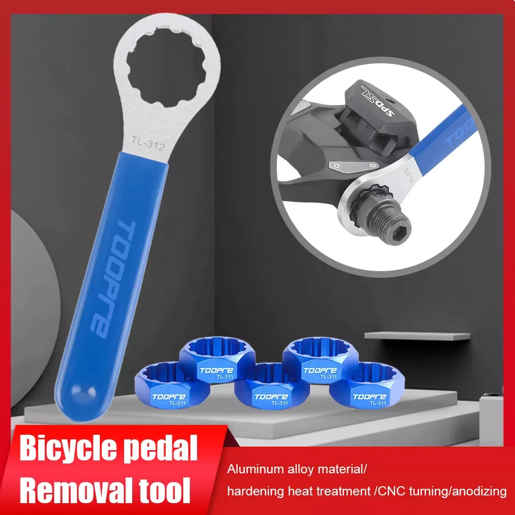 

Bicycle Pedal Axle Spindle Installation Removal Tool Lock Bolt Bike Pedal Disassembly Tool For Shimano Pedal Cycling Accessories