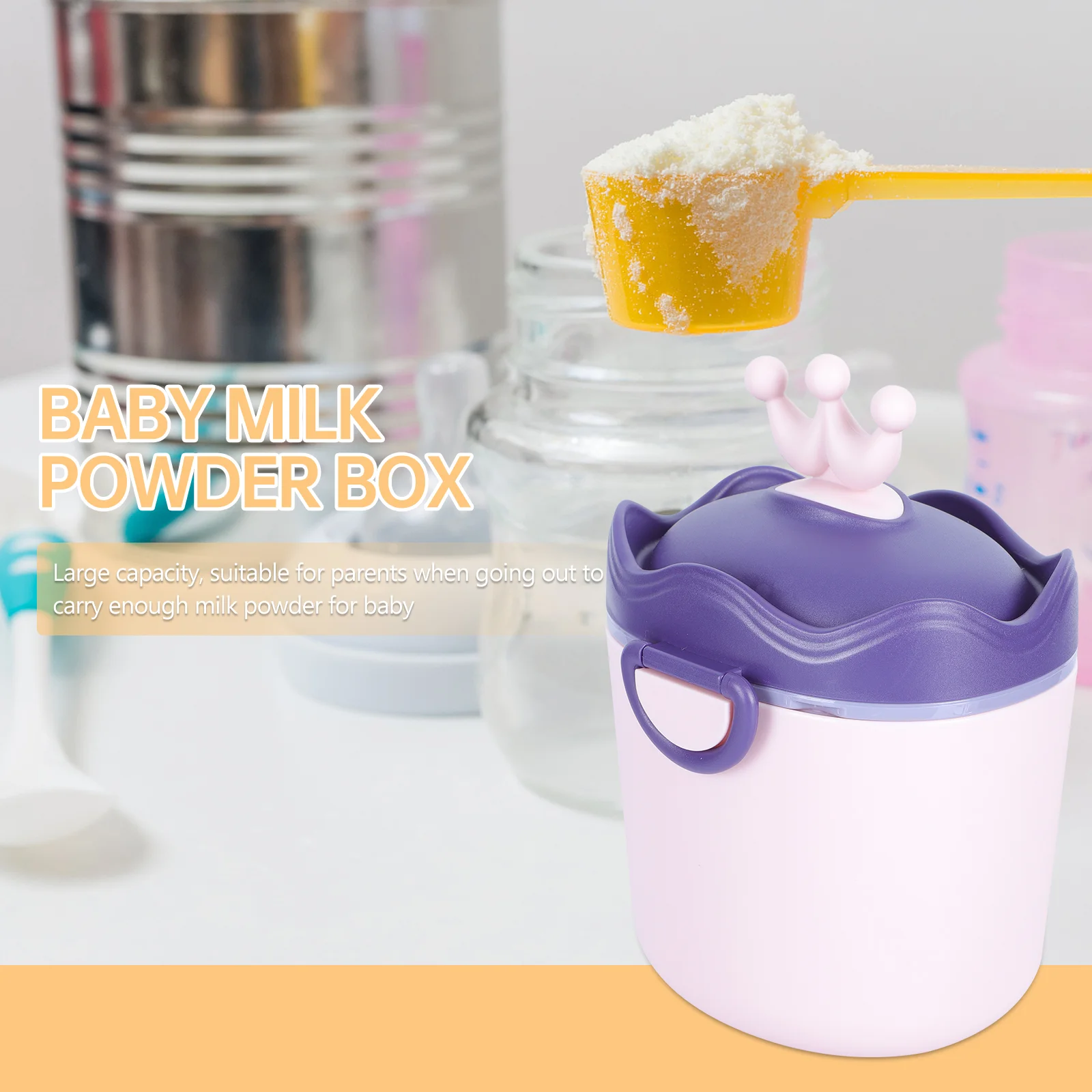Диспенсер для сухого молока портативные коробки без разлива контейнер детского