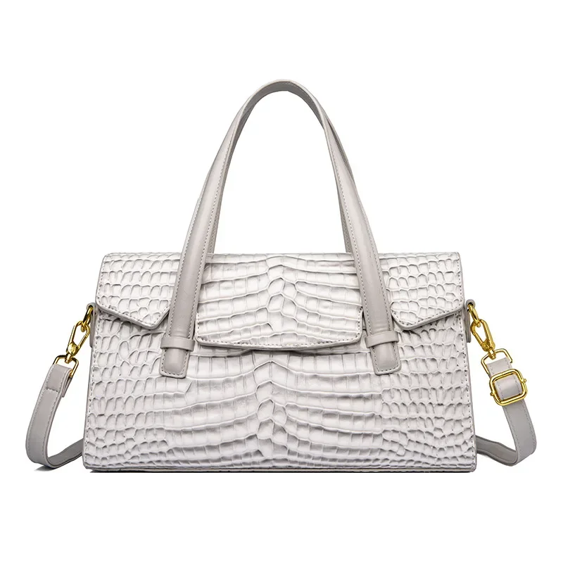 

2023 Luxury Pu Leather Shoulder Bag for Women Hand Bags Crocodile Purses Ladies Messenger Handbag Totes Crossbody Bag