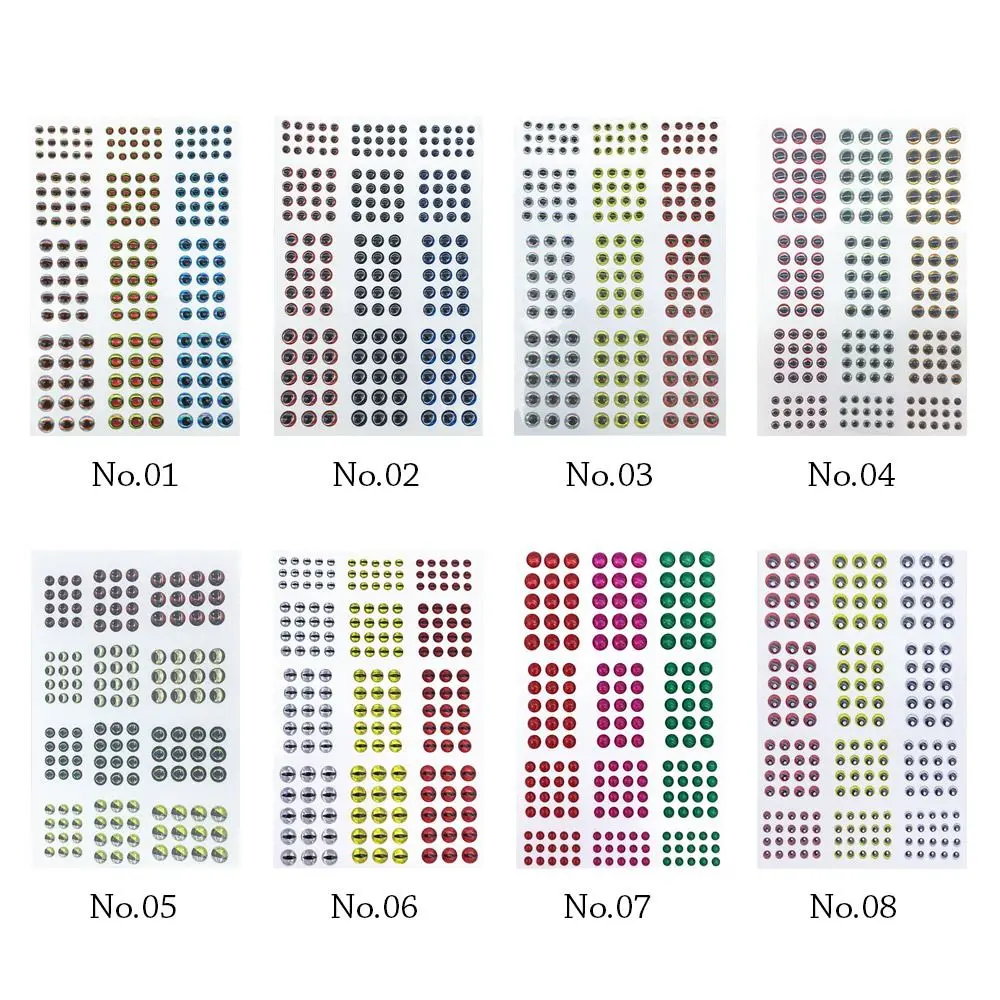 183 шт. голографические 3d-приманки для ловли рыбы 3 мм 4 5 6