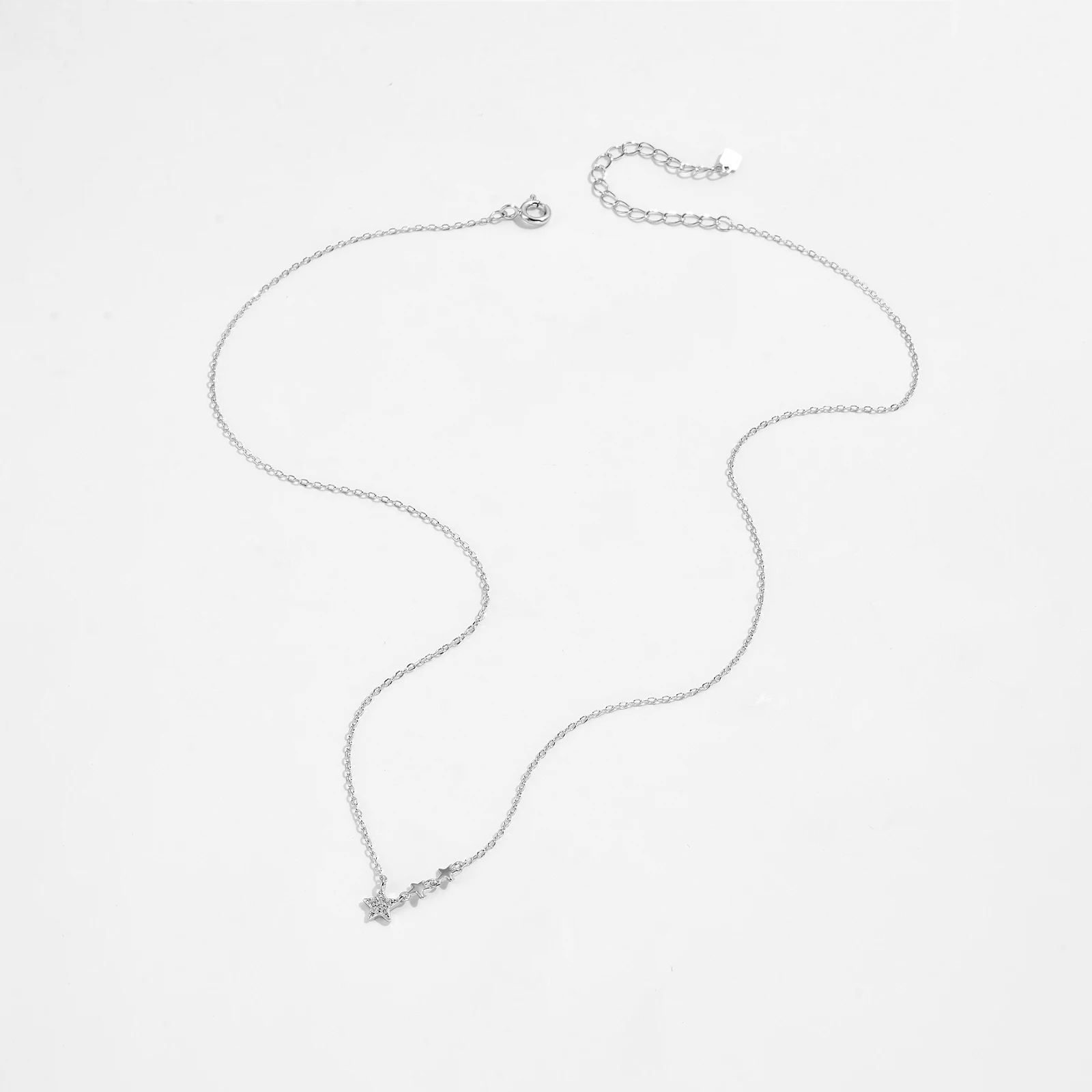 LOZOYA Небесное очаровательное ожерелье из стерлингового серебра 925 пробы для пар с