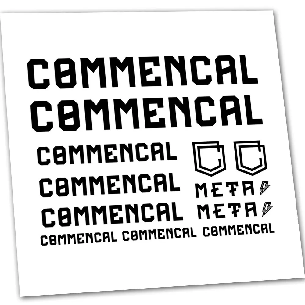 

Для велосипеда Commencal META наклейки на рамку наклейки