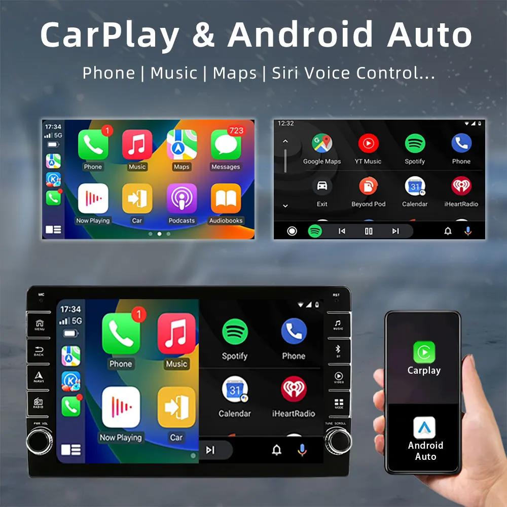 2din Android 13 Авто Радио Мультимедиа для Renault Duster 2015-2020 LADA Largus 2021 2 din Стерео Carplay 4G GPS