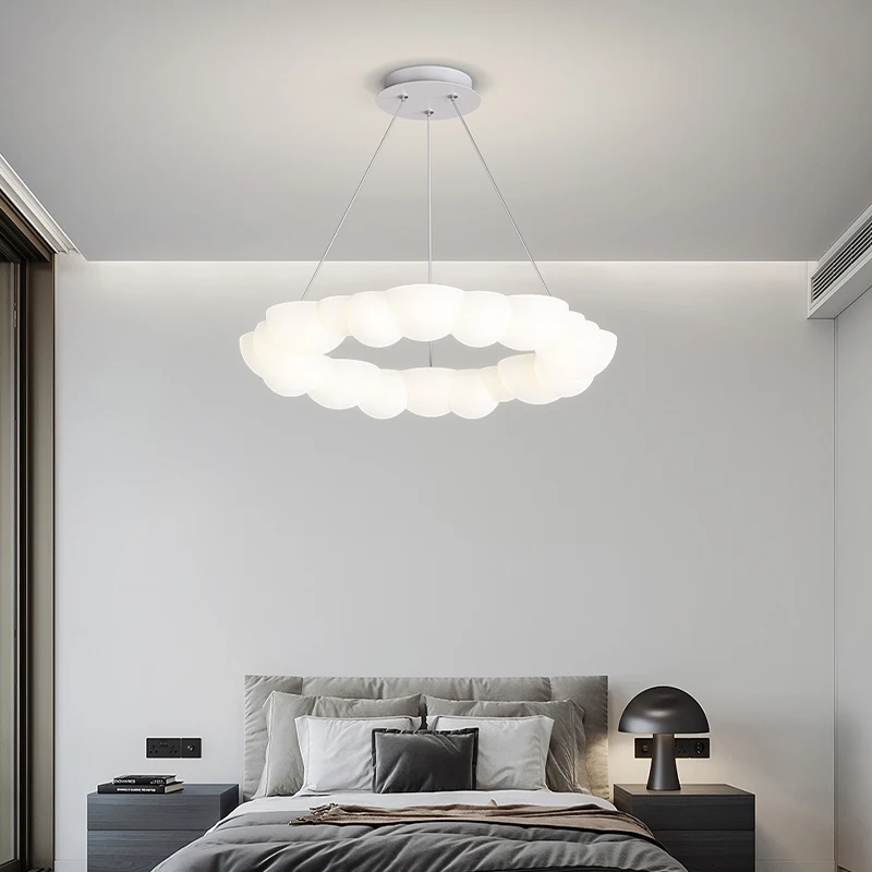 

Nordic Polyethylene Pendant Lamp Creative Light Luxury Modern Minimalist Designer Model Bedroom For Living Room LED Lamps