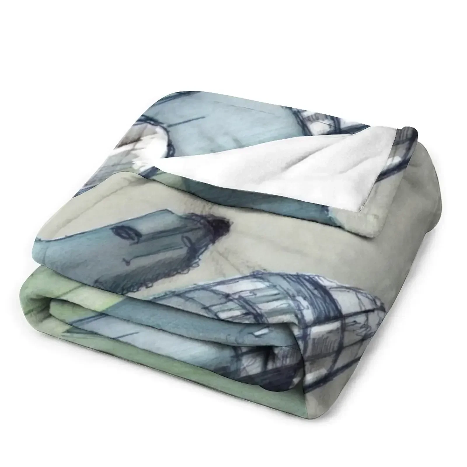 Одеяло He-111 Bomber от Dennis Weber of ShreddyStudio милое теплое зимнее одеяло для сна меховые