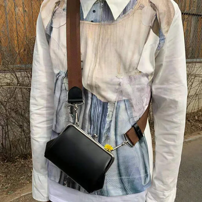 

Сетчатые красные кожаные женские сумки, маленькие квадратные сумки, сумки на петлях, мини-сумки, сумка-мессенджер, кожаная сумка, модные диз...