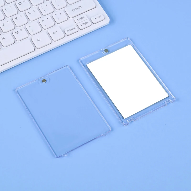 

Strong Magnetic 35PT UV Card Holders Acrylic Clear Protective Case