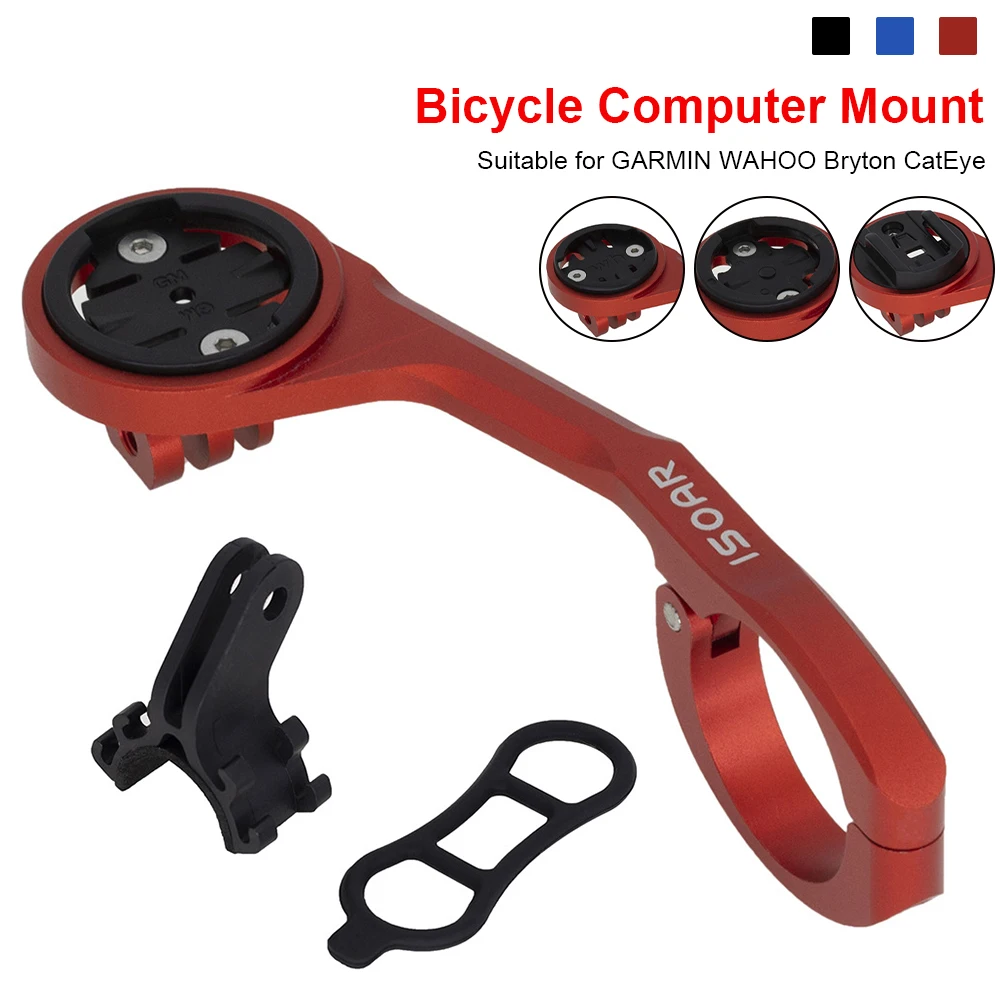 

Bicycle Computer Mount Bicycle Computer Stand Camera Mounting Stand with Light Stand for GARMIN WAHOO BRYTON CATEYE