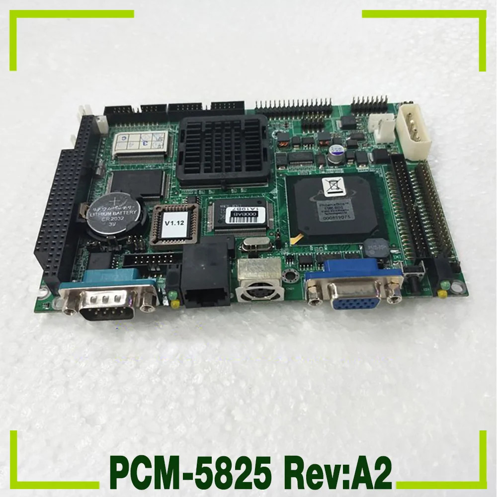 Материнская плата промышленного управления для оригинального Advantech PCM-5825 Rev:A2
