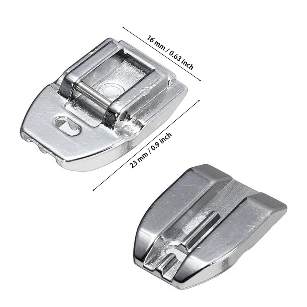 1 шт. лапка для застежки-молнии и невидимая прижимная швейной машины большинства