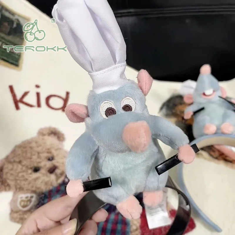 Обруч для волос с мультяшными рататуями милые Мультяшные плюшевые Разноцветные