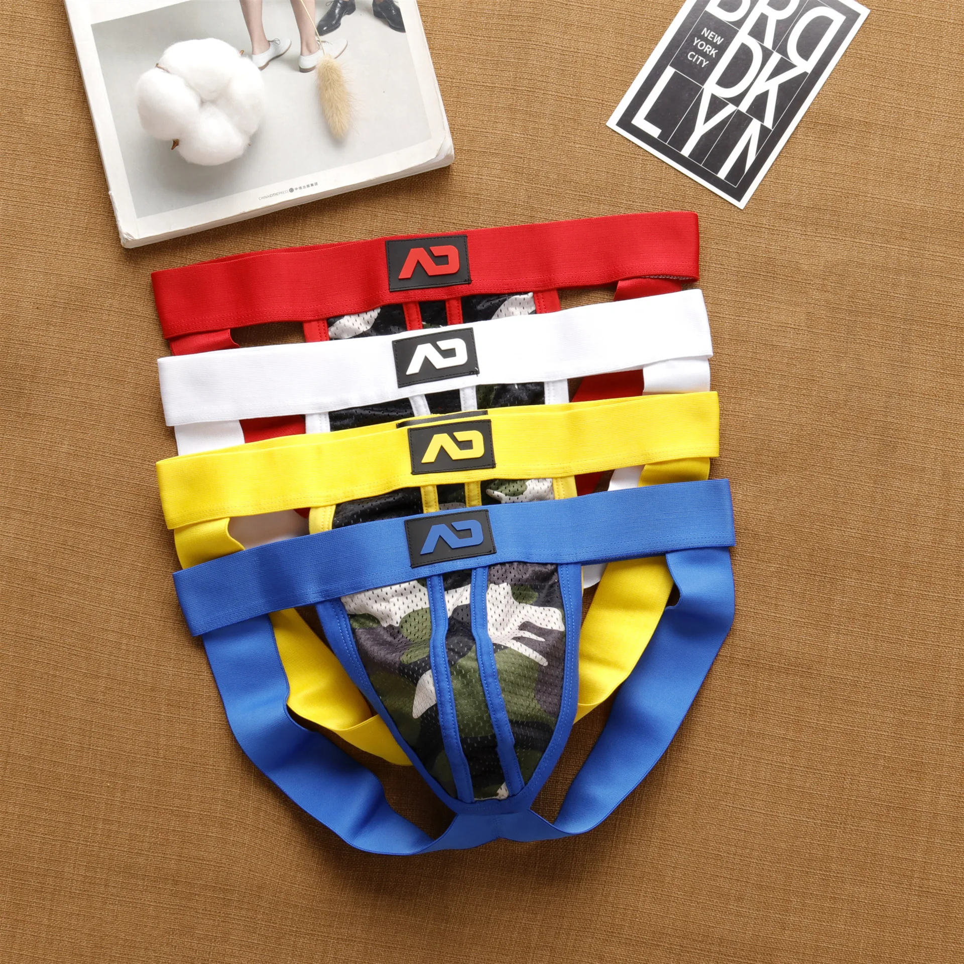 Мужское нижнее белье с низкой талией сетчатые дышащие комфортные и выступающие